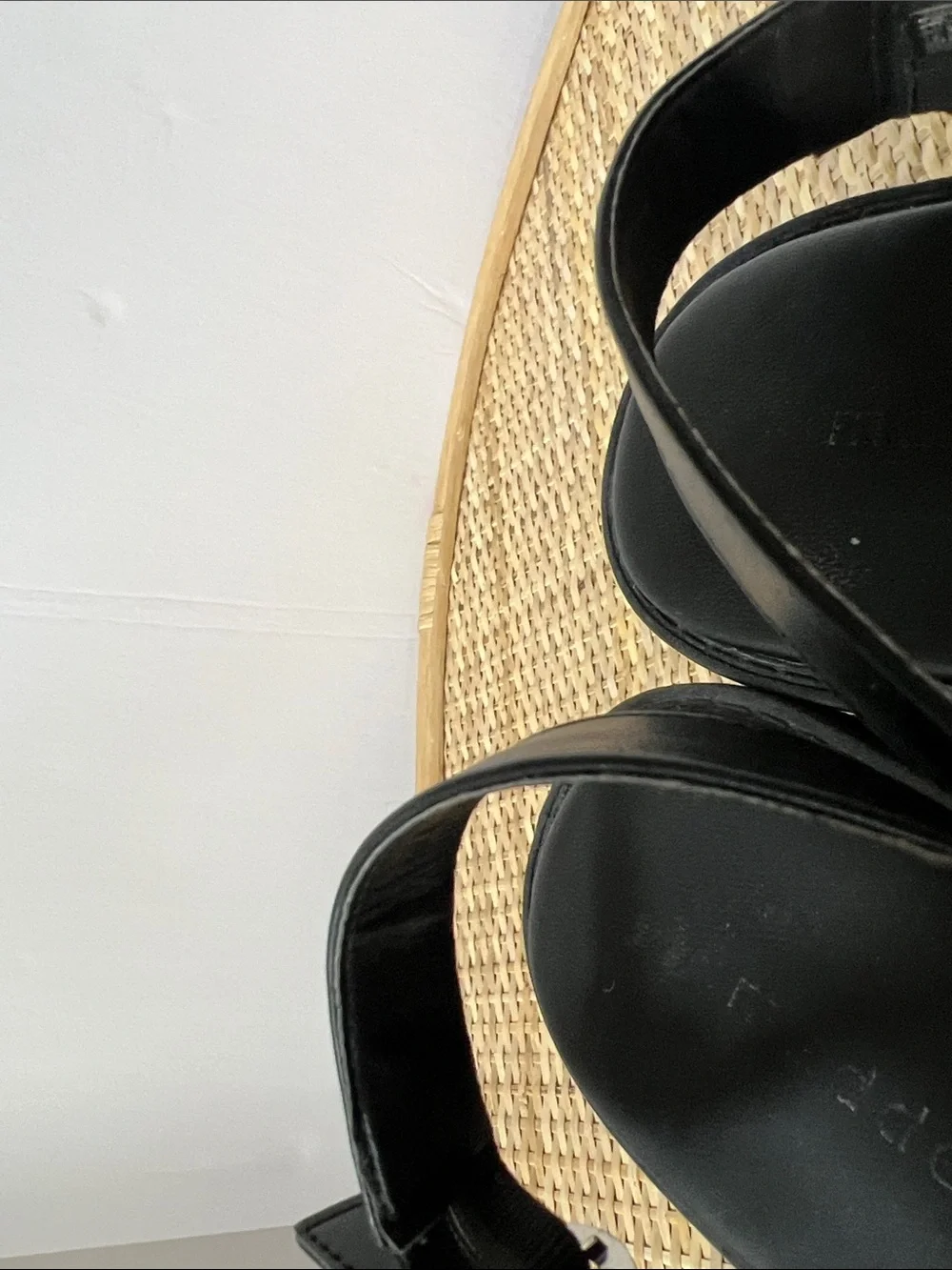 Retro 90s Y2K Steve Madden Sunnyside Sandal Lug Sole Platform SlingBack Black 10